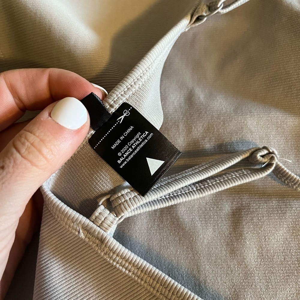 Balance Athletica Key Ribbed Crop Tank - Picture 6 of 6